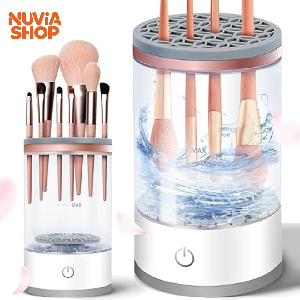 Limpiador eléctrico de brochas