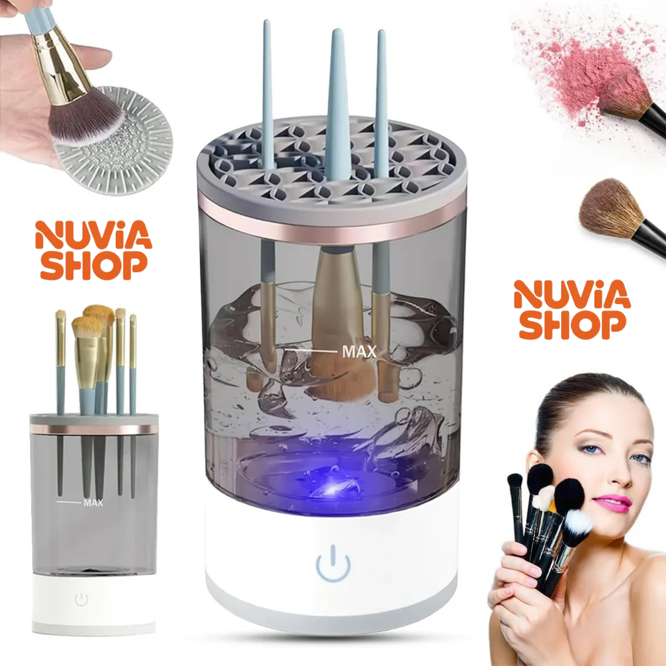 Limpiador eléctrico de brochas