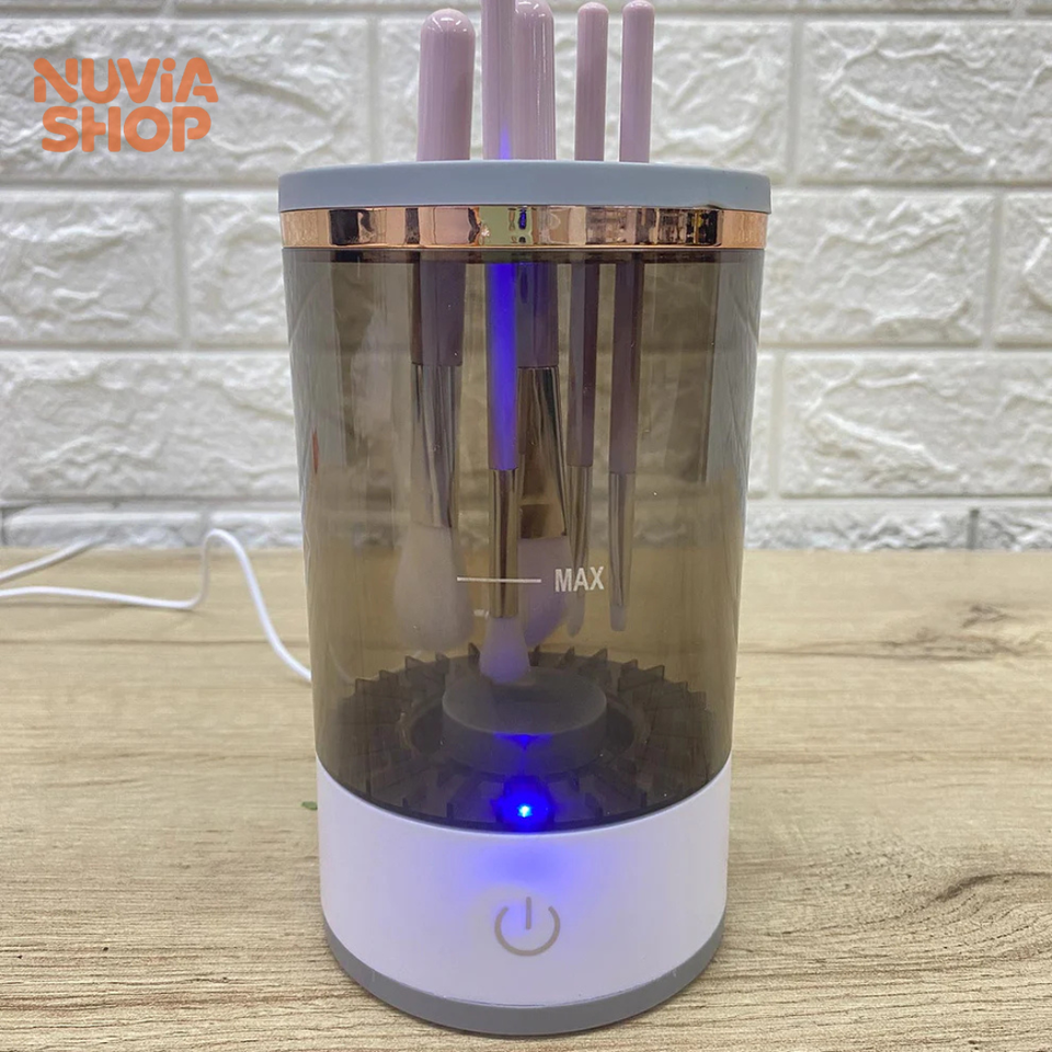 Limpiador eléctrico de brochas